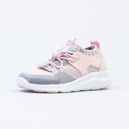 444015-13 Кроссовки для девочки роз-сер