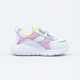 144170-71 Кроссовки с LED-подсветкой на подошве для девочки персиковый фото №2