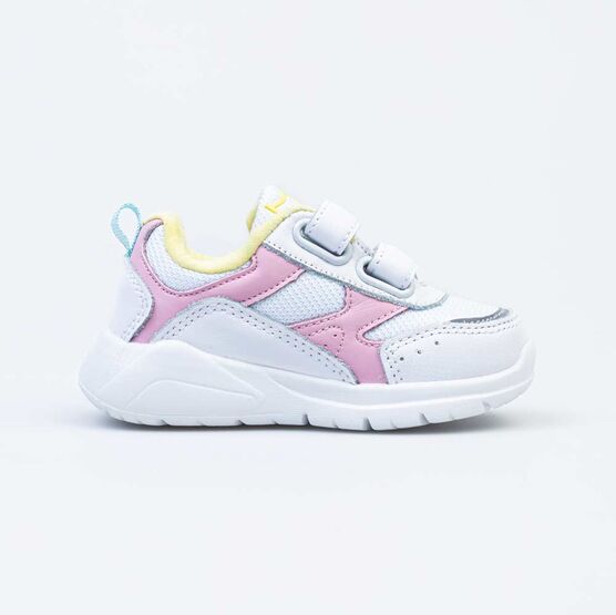 144170-71 Кроссовки с LED-подсветкой на подошве для девочки персиковый фото №2