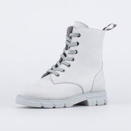 752220-32 Утепленные ботинки для девочки-подростка для девочки светло-серый