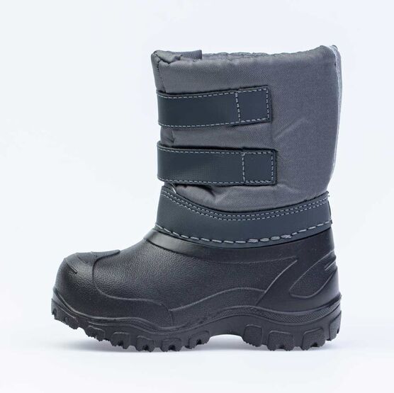 664056-45 Сноубутсы для мальчики серый фото №2