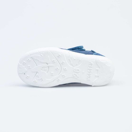 421046-13 Сандалии текстильные для мальчики светло-синий фото №3