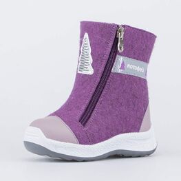 367126-44 Валенки для девочки Елочка для девочки сиреневый