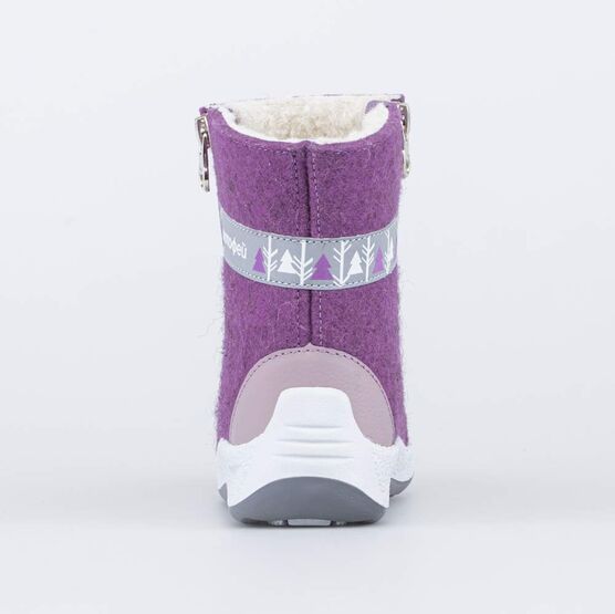 367126-44 Валенки для девочки Елочка для девочки сиреневый фото №5