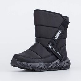 464074-45 Дутики на липучках для мальчика для мальчики черный