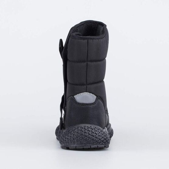 464074-45 Дутики на липучках для мальчика для мальчики черный фото №5