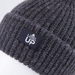 07711988-40 Темно-серая шапка на зиму для мальчика для мальчики темно-серый фото №4