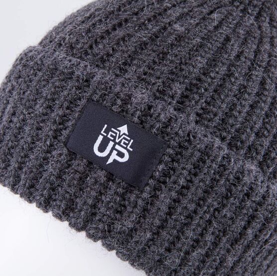 07711988-40 Темно-серая шапка на зиму для мальчика для мальчики темно-серый фото №4