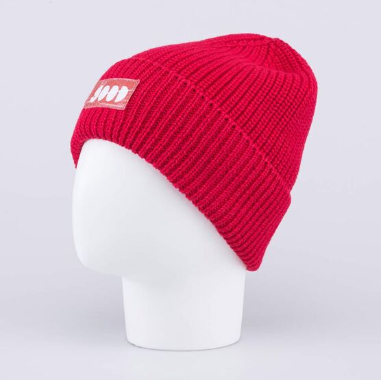 07711493-40 Вязанная шерстяная шапка для мальчика для мальчики красный фото №2