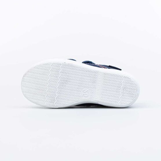 231190-12 Кеды на липучках Джинс для мальчики синий фото №3