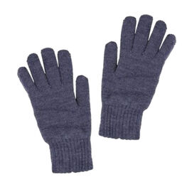 07721174-40 Перчатки для мальчиков однослойные тёмно-серые для мальчики серый