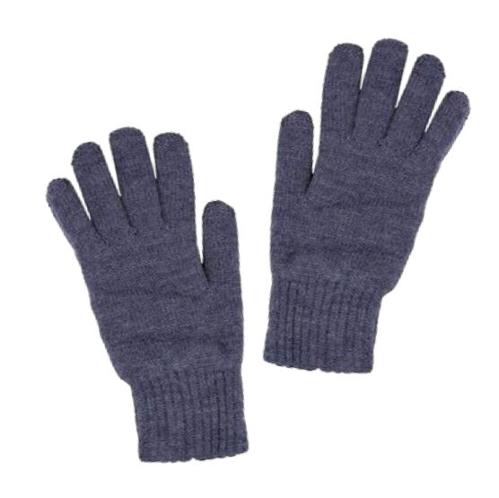 07721174-40 Перчатки для мальчиков однослойные тёмно-серые для мальчики серый