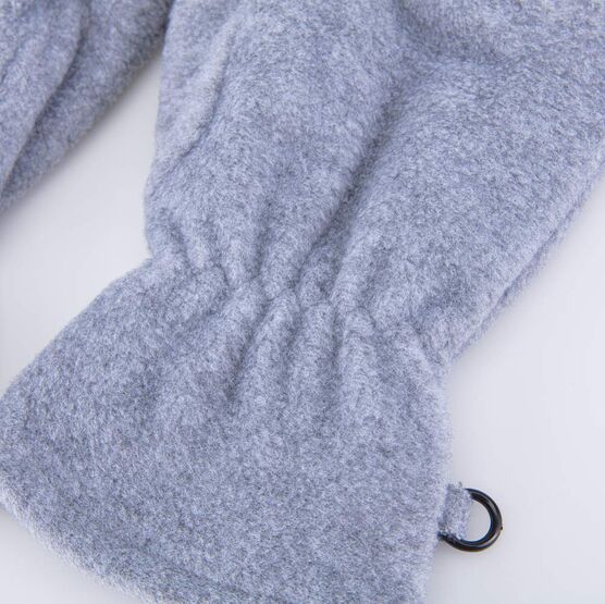 07721155-00 Флисовые перчатки двухслойные серый для мальчики серый фото №3
