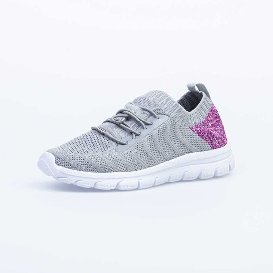 641024-11 Кроссовки для девочки сер-фио