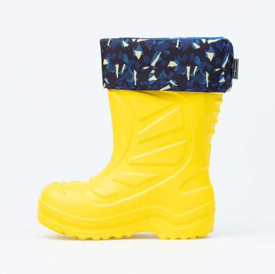 365143-16 Резиновые сапоги для мальчики жел-син фото №2