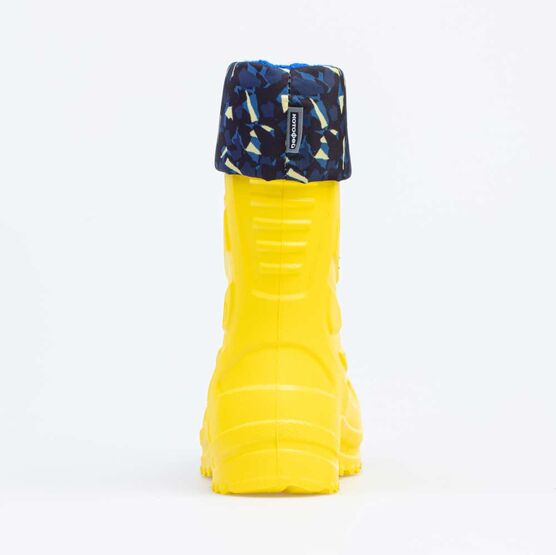 365143-16 Резиновые сапоги для мальчики жел-син фото №5
