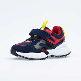 644319-72 Кроссовки для мальчики син-кра