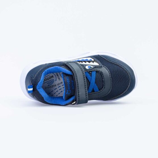 344285-71 Кроссовки с LED-подсветкой на подошве для мальчики светло-синий фото №4