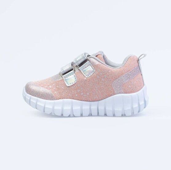 344269-71 Кроссовки с LED-подсветкой на подошве для девочки коралл фото №2