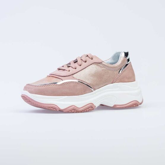 732307-21 Полуботинки для девочки розовый