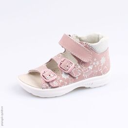 122088-23 Босоножки для девочки роз-срб