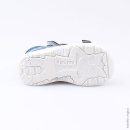 122089-23 Сандалии для мальчики син-бел фото №3