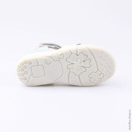 122103-21 Босоножки для девочки серебрист. фото №3