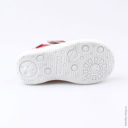 221048-11 Сандалии текстильные для мальчики сер-кра фото №3