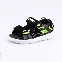 324006-11 Пляжная обувь для мальчики сер-сал