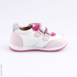 332096-25 Полуботинки для девочки персиковый фото №2