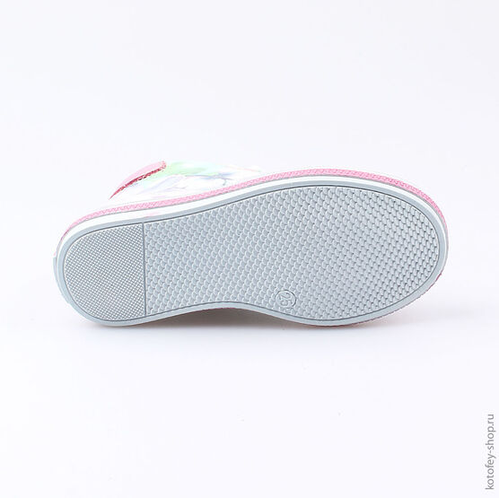 352137-22 Ботинки для девочки сир-цве фото №3