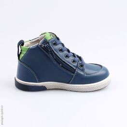 352179-22 Ботинки для мальчики син-сал фото №2