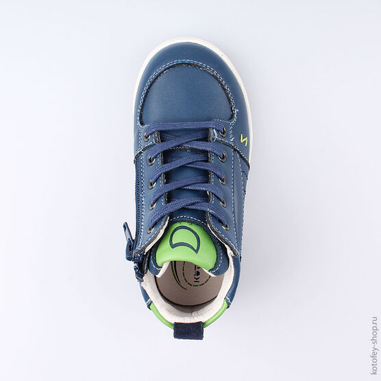 352179-22 Ботинки для мальчики син-сал фото №4