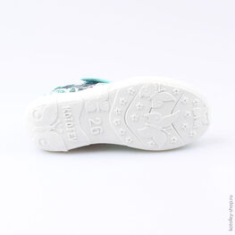 431102-11 Текстильная обувь для девочки бирюзовый фото №3