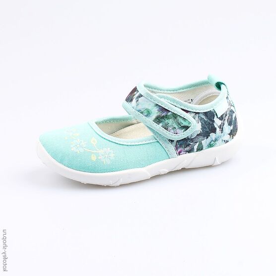 431102-11 Текстильная обувь для девочки бирюзовый