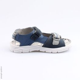 522057-24 Сандалии для мальчики син-сер фото №2