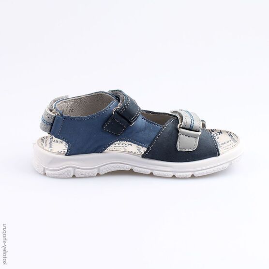 522057-24 Сандалии для мальчики син-сер фото №2