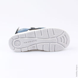 522057-24 Сандалии для мальчики син-сер фото №3