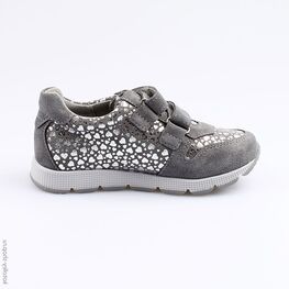 532170-22 Полуботинки для девочки серый фото №2