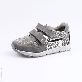 532170-22 Полуботинки для девочки серый