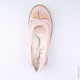 532172-21 Туфли для девочки розовый фото №4