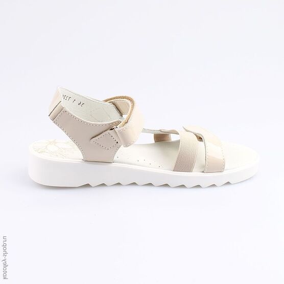 722012-21 Босоножки для девочки бежевый фото №2