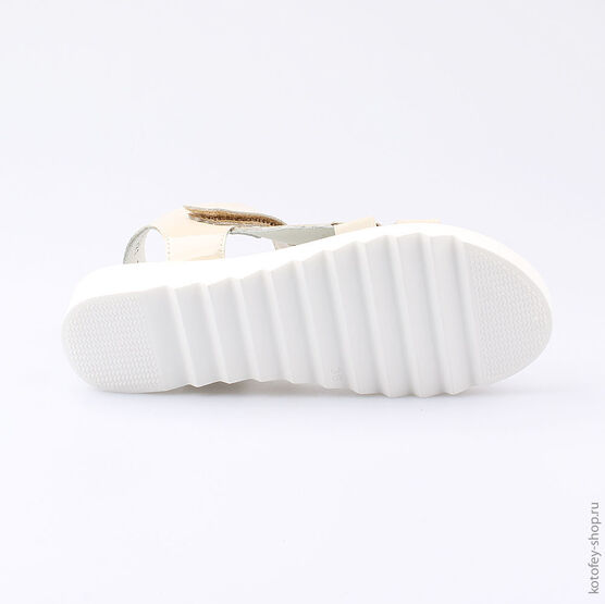 722012-21 Босоножки для девочки бежевый фото №3