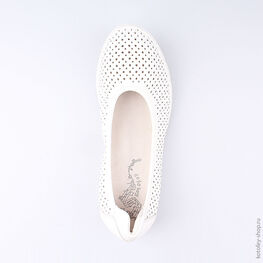 732188-22 Туфли для девочки белый фото №4