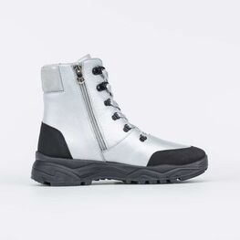 552262-31 Ботинки для девочки серебрист. фото №2