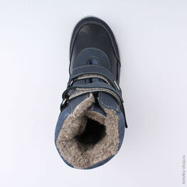 752102-41 Сапожки для мальчики светло-синий фото №4