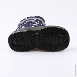 661902-41 Мембранные сапожки для девочки светло-синий фото №3