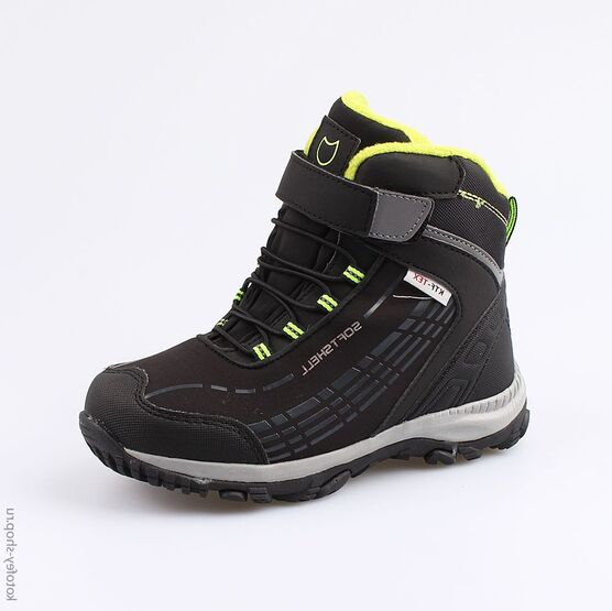 654939-43 Мембранные ботинки для мальчики чер-сал