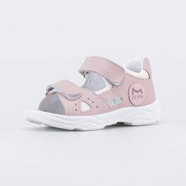 522201-22 Кожаные сандалии для девочки 1936 для девочки розовый