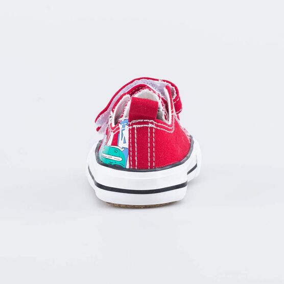131180-11 Красные кеды из хлопка Город для мальчики красный фото №5